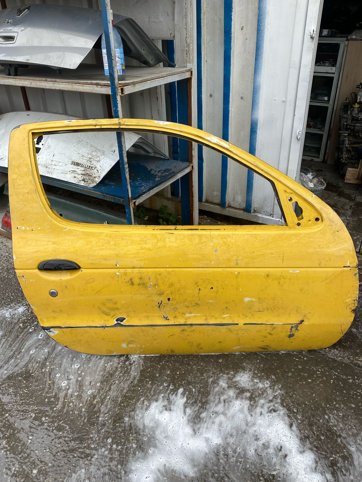 coupe renault megane 1 coupe orjınal sağ ön kapı - Görsel 1