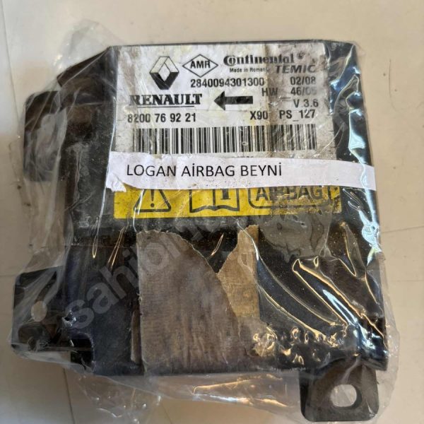 dacia logan 2005 üzeri 1.5 airbag beyni 8200769221R