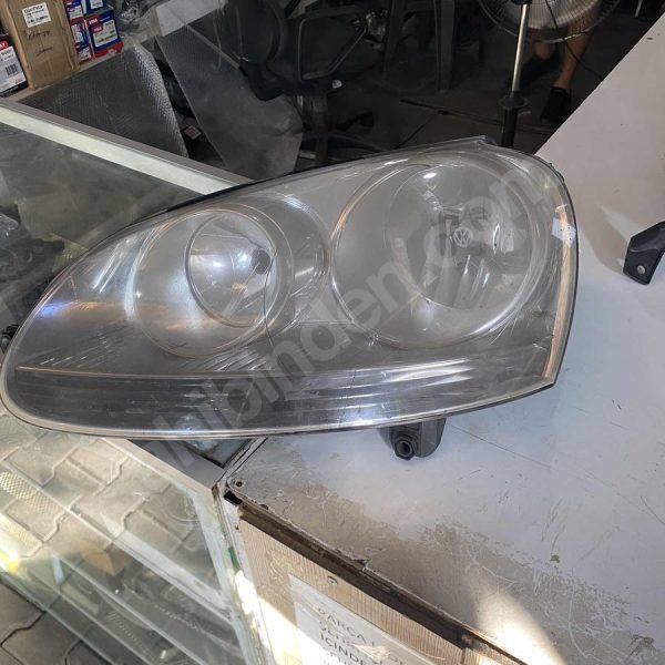 volkswagen golf 5 jetta orjınal sol ön far