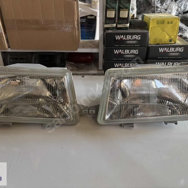 renault r9 r11 sıfır sağ sol ön far takımı