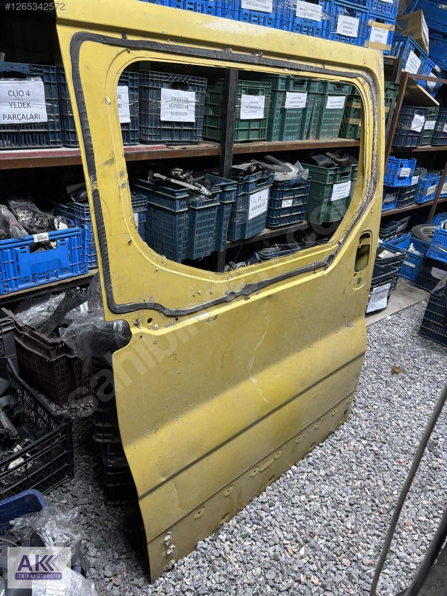 x16_1265342572i8d renault trafıc 2 orjinal sağ arka sürgülü kapı - Görsel 1