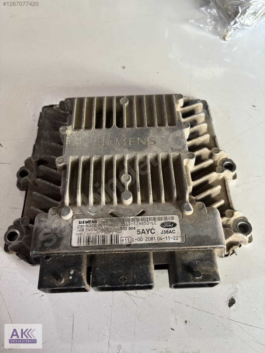 x16_12670774204la ford fiesta 1.4 orjınal motor beyni - Görsel 1