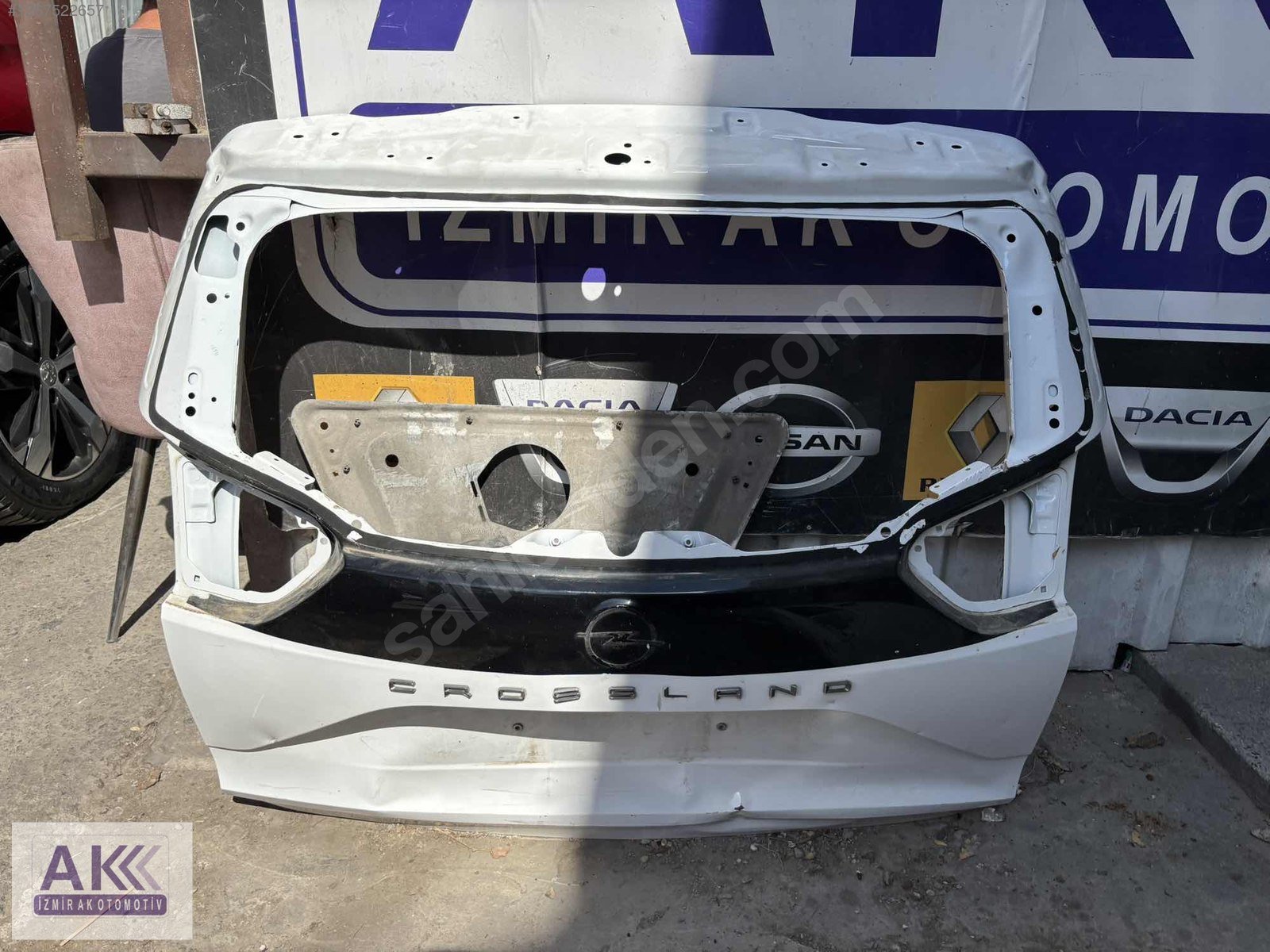 x16_12675226576nw opel crossland orjınal arka bagaj kapağı - Görsel 1